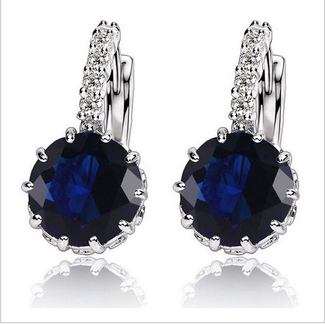 Beautiful Jeweled Crystal Earrings