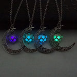 ULTRA LUMINOUS CRESCENT MOON PENDANT
