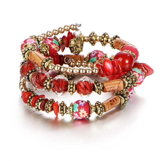 Ultra Green Crystal Bracelets
