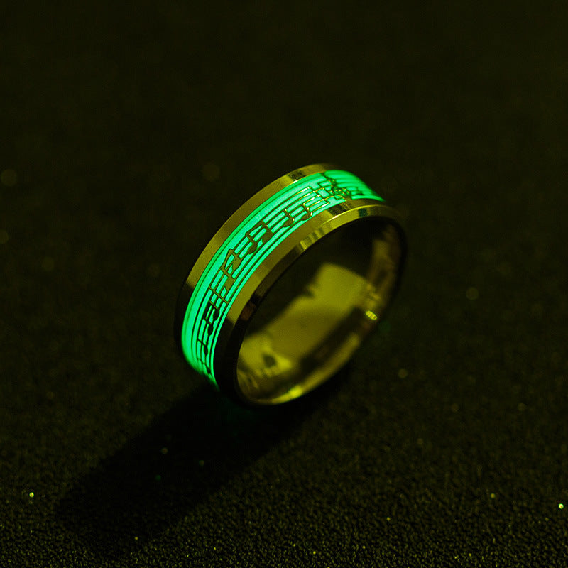 GLOW IN THE DARK MYSTICAL MUSIC RINGS