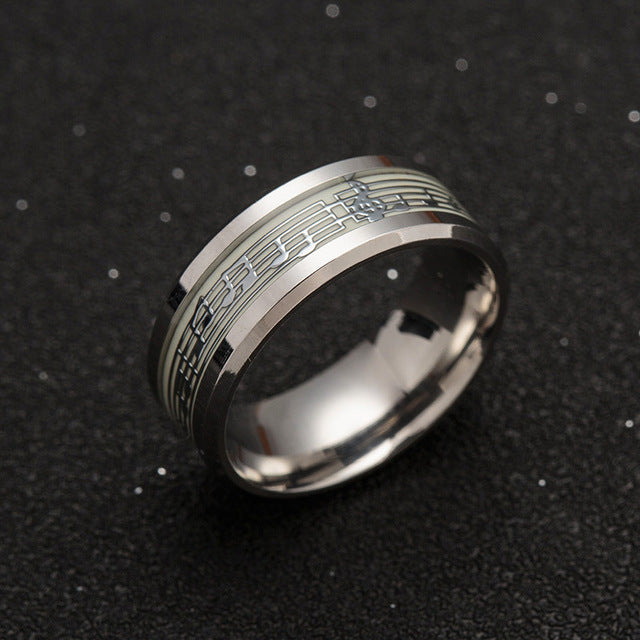 GLOW IN THE DARK MYSTICAL MUSIC RINGS