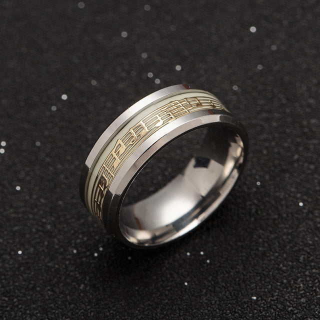 GLOW IN THE DARK MYSTICAL MUSIC RINGS
