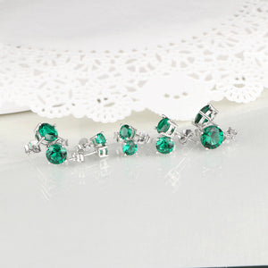 Nano Emerald Earrings