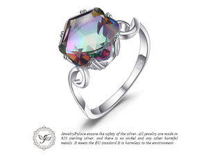 ULTRA MYSTIC TOPAZ RING OF STUNNING BEAUTY