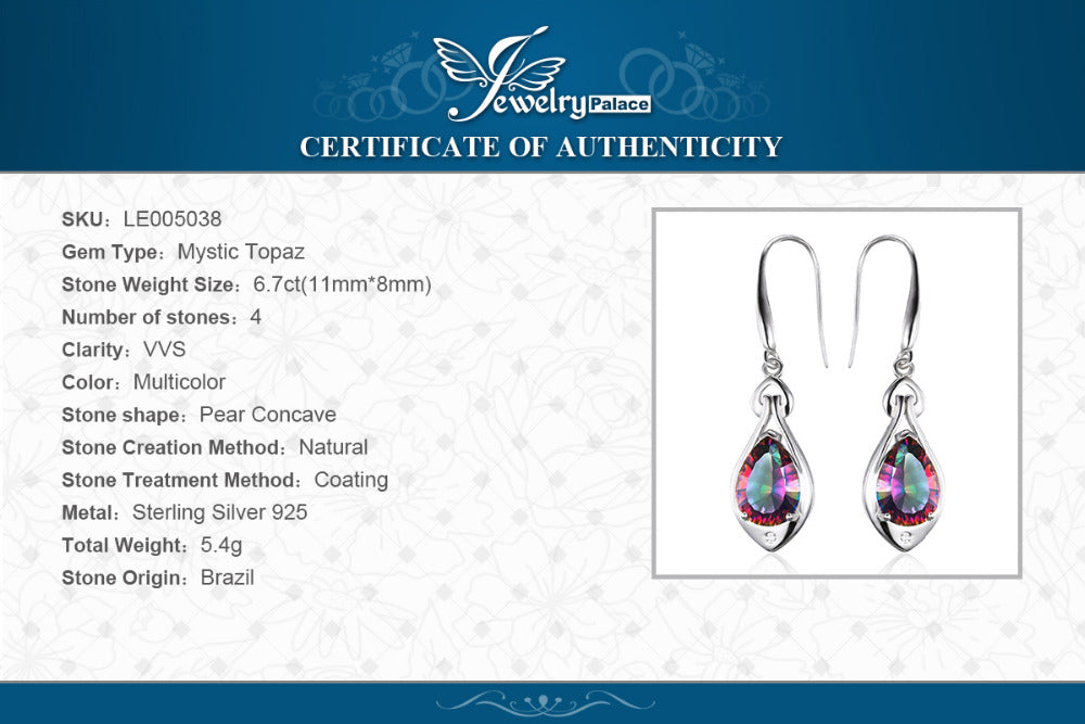 Heart of the Sea Water Drop Earrings