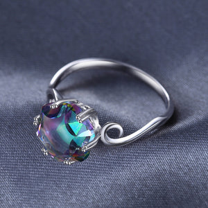 ULTRA MYSTIC TOPAZ RING OF STUNNING BEAUTY