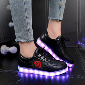 Glow in the Dark LED Shoes