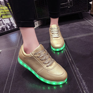 Glow in the Dark LED Shoes