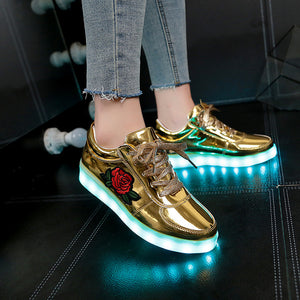 Glow in the Dark LED Shoes