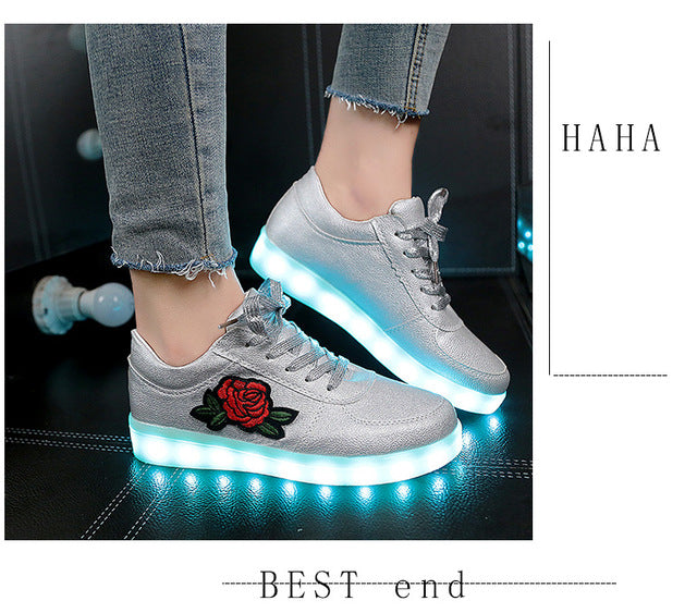 Glow in the Dark LED Shoes
