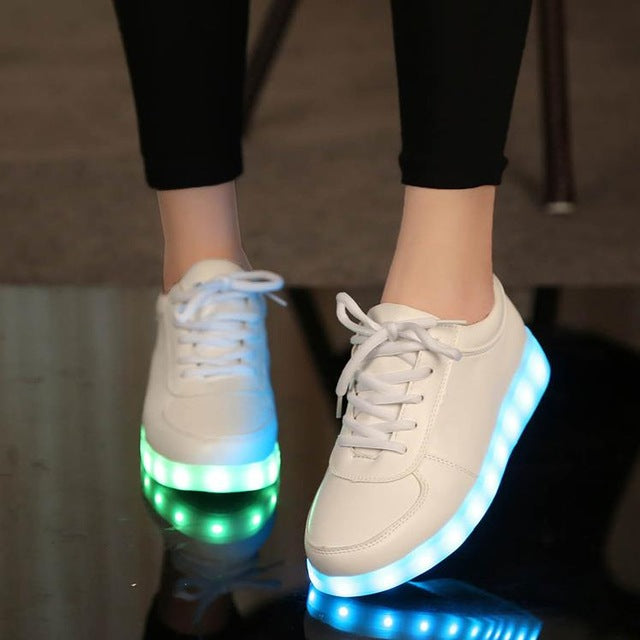 Glow in the Dark LED Shoes