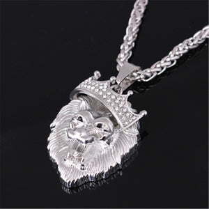 GLOW IN THE DARK LION EMPEROR NECKLACE