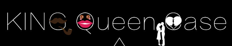 CUTE HER KING & HIS QUEEN PHONE CASES