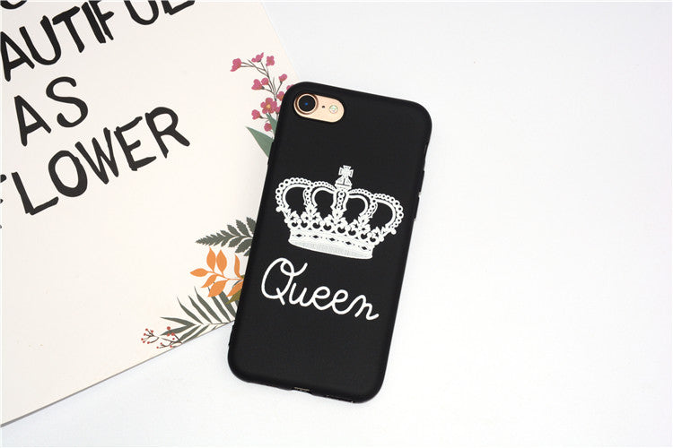 CUTE HER KING & HIS QUEEN PHONE CASES