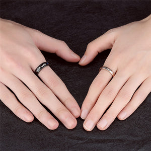 HER KING HIS QUEEN COUPLES BEAUTY RING SET