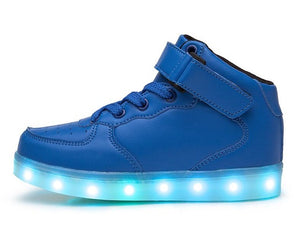Kids Awesome Glowing LED Shoes
