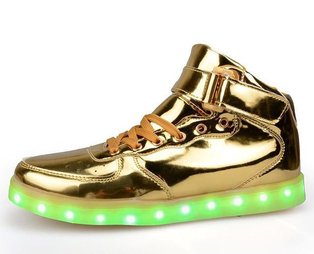 Kids Awesome Glowing LED Shoes