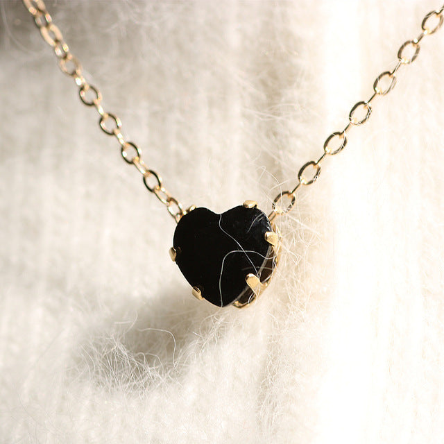 Beautiful Crystal Heart Necklaces