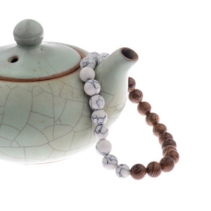 Natural Wooded Bead Bracelets