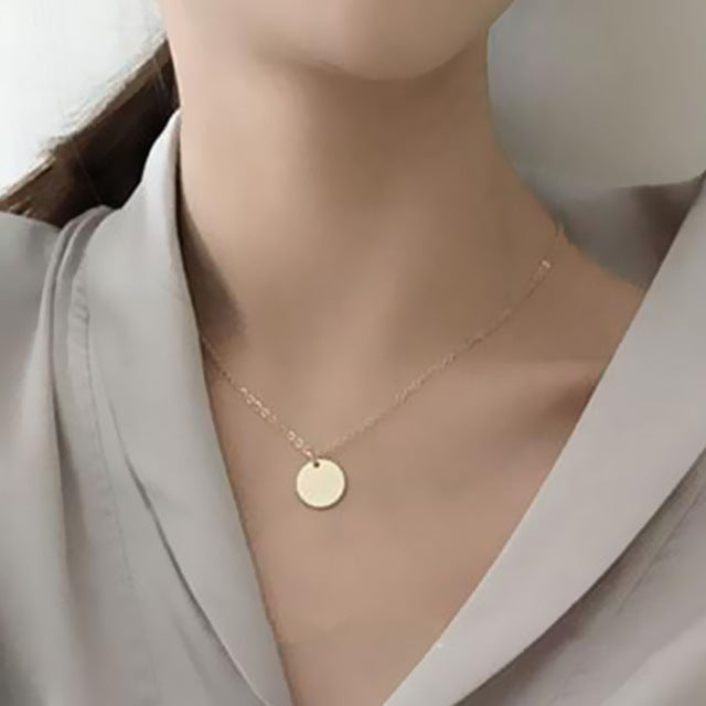 Gold Plated Heart Chain Necklace