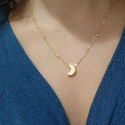 Gold Plated Heart Chain Necklace