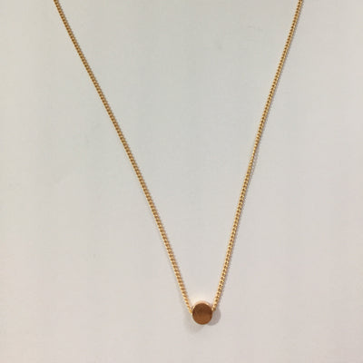Gold Plated Heart Chain Necklace