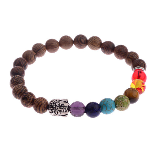 Natural Wooded Bead Bracelets