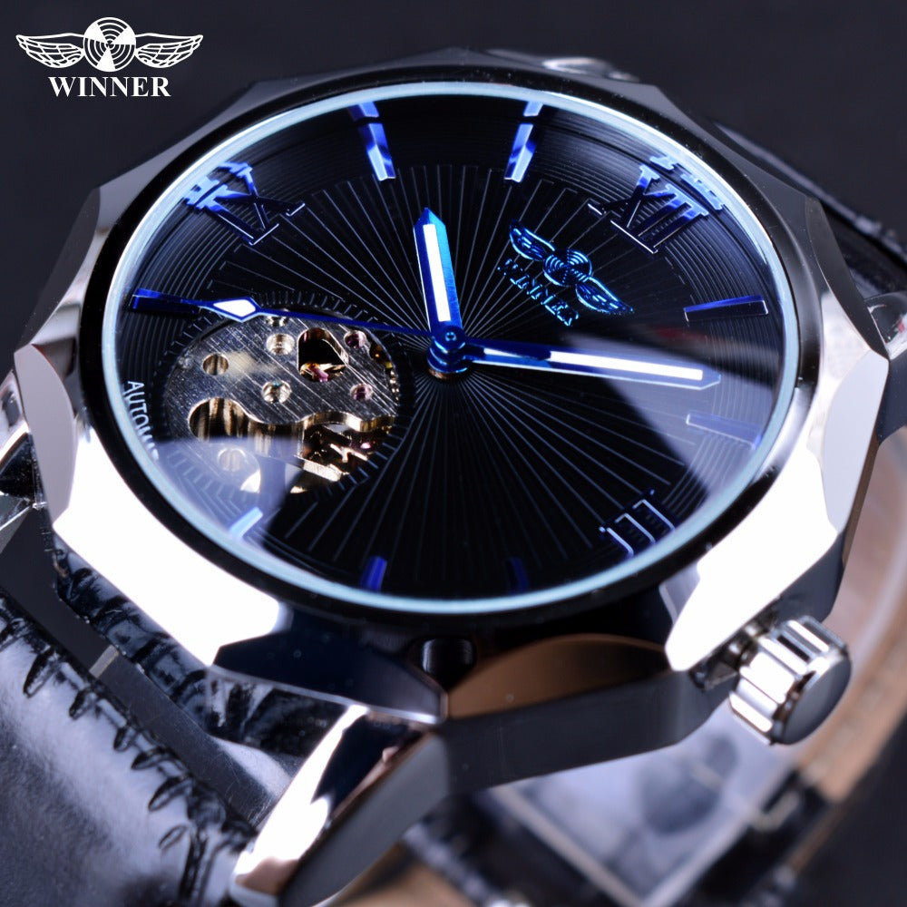 GLOW IN THE DARK BLUE OCEAN SKY'S WATCH