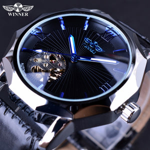 GLOW IN THE DARK BLUE OCEAN SKY'S WATCH