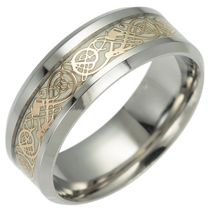 Luminous Plated Silver Rings