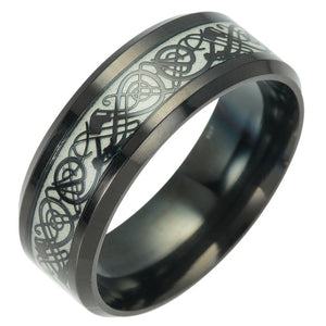 Luminous Plated Silver Rings