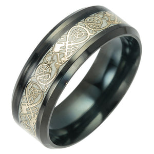 Luminous Plated Silver Rings