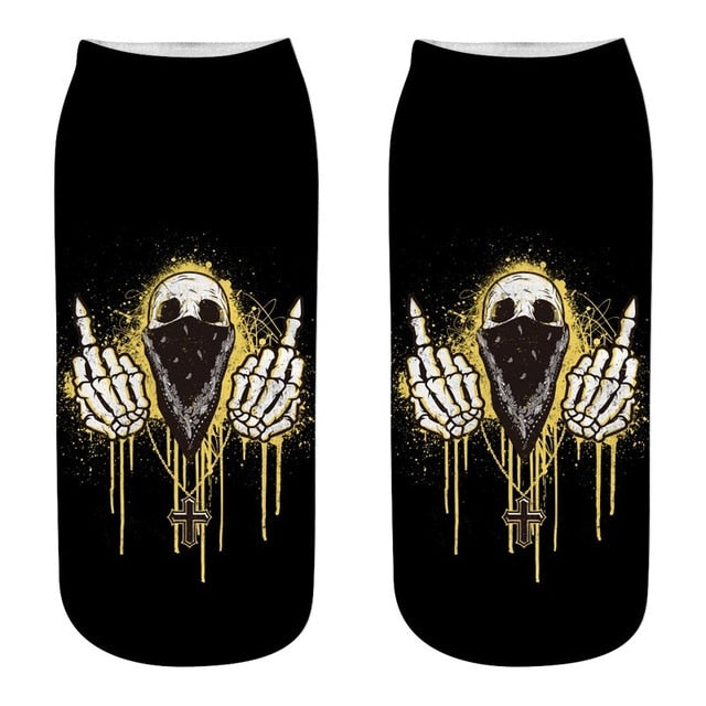 Xray Printed Socks