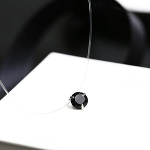 DAZZLING 9 COLORS DIAMOND LOOK NECKLACE