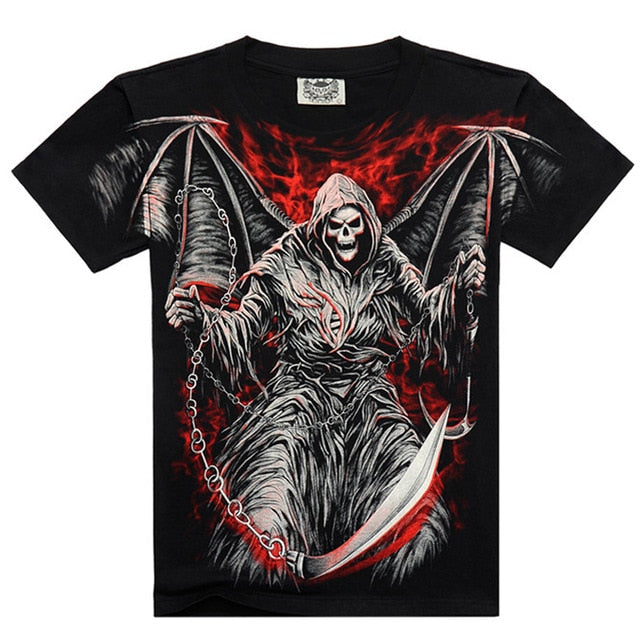 Judge Reaper 3D Printed Cotton Tshirt