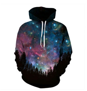 ULTRA GALACTIC COSMOS STAR HOODIE