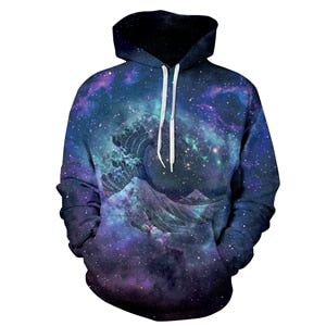 ULTRA GALACTIC COSMOS STAR HOODIE