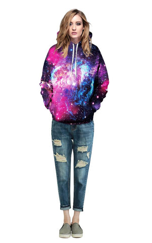 ULTRA GALACTIC COSMOS STAR HOODIE