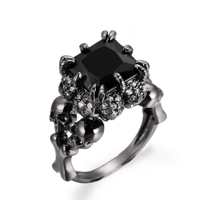RARE BLACK GOLD RING