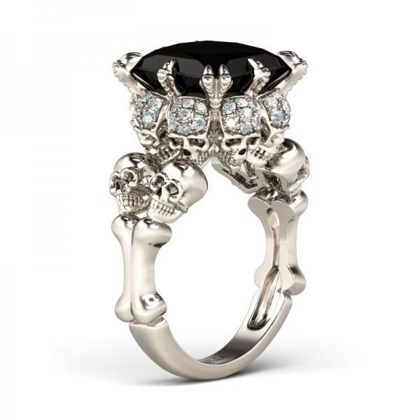 RARE BLACK GOLD RING