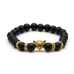 **FREE** Golden Black Matte Fox Bracelet