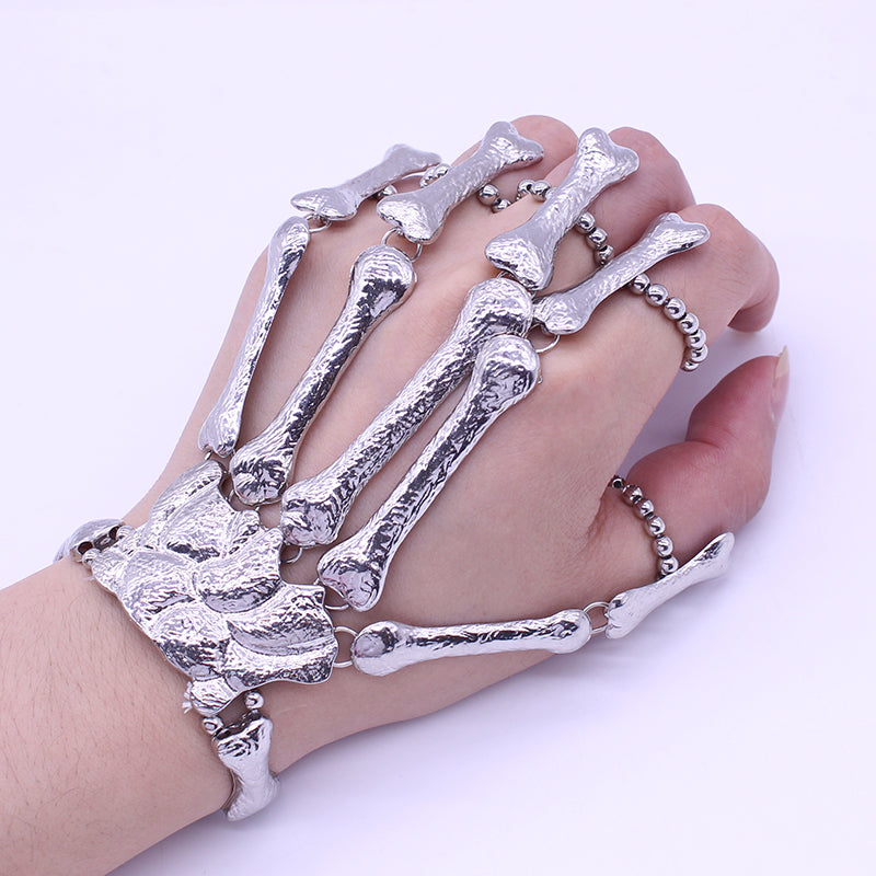 Skull Bangle Bracelet