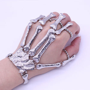 Skull Bangle Bracelet