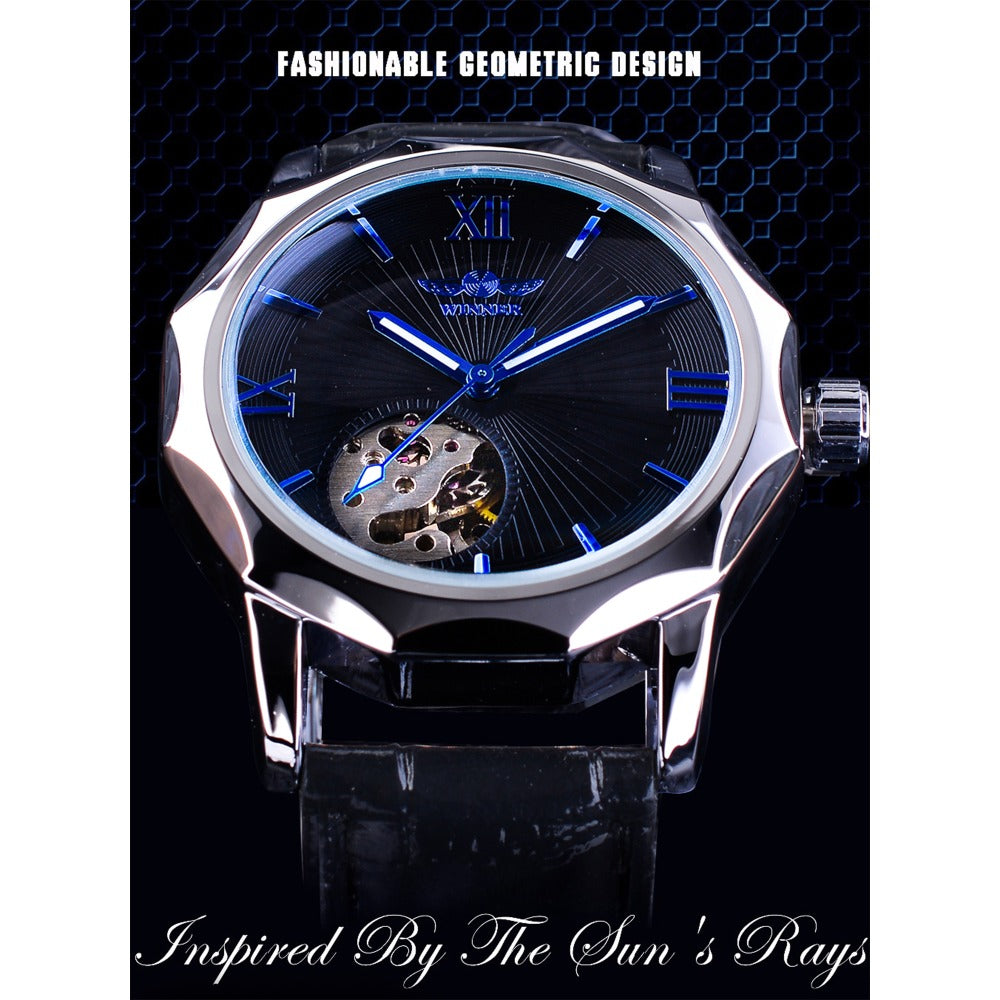 GLOW IN THE DARK BLUE OCEAN SKY'S WATCH