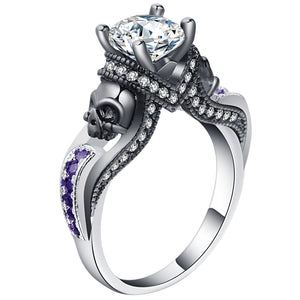 Skulls Jewel Ring