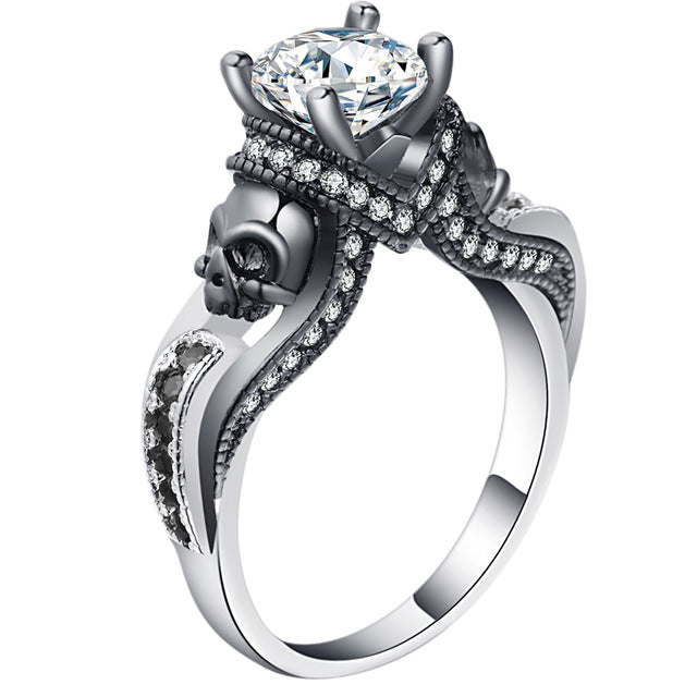 Skulls Jewel Ring