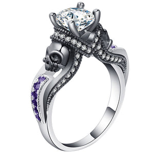 Skulls Jewel Ring