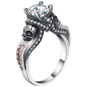 Skulls Jewel Ring