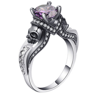 Skulls Jewel Ring