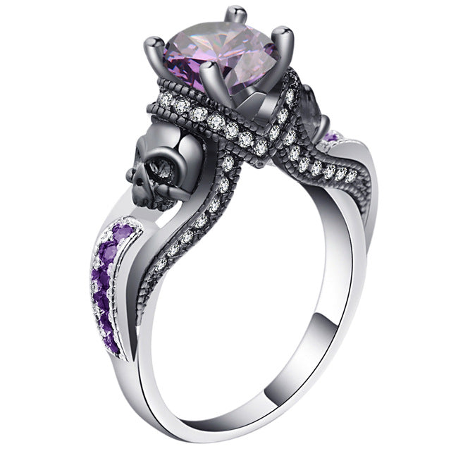 Skulls Jewel Ring